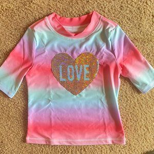 Rashguard De 2 Piezas Con Lentejuelas Flip De Carter